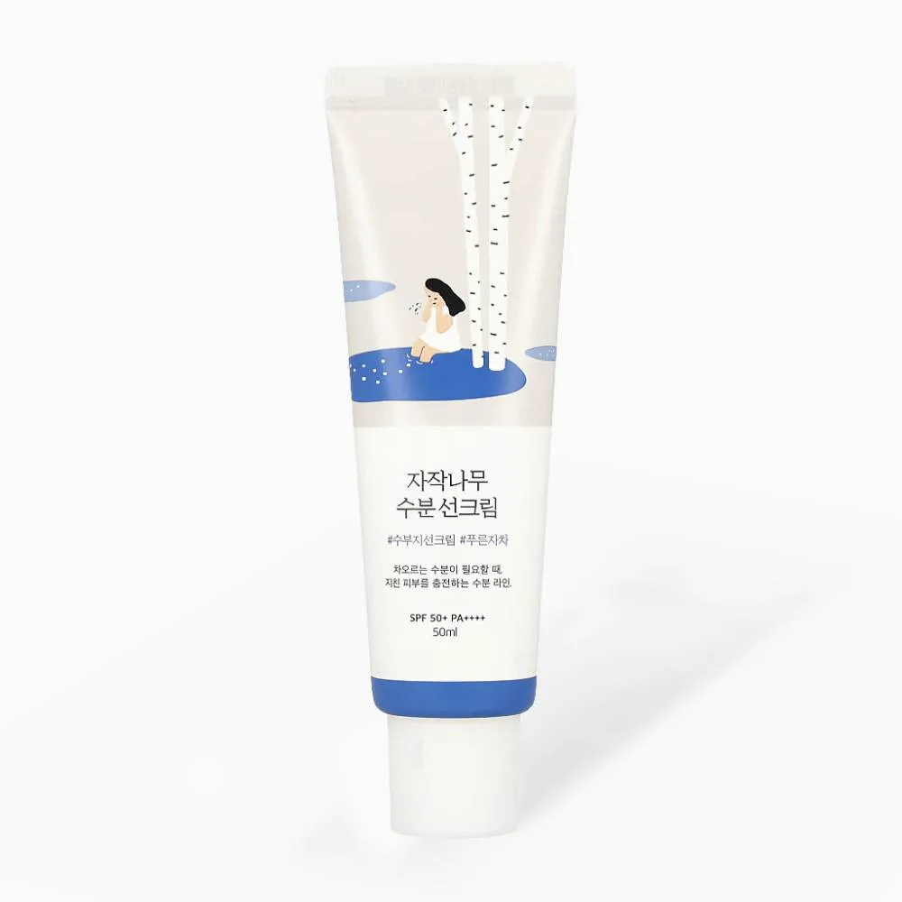 ROUND LAB - Birch Juice Moisturizing Sunscreen 50ml واقي شمس