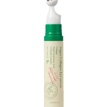 Découvrez AXIS-Y Vegan Collagen Eye Serum 10ml, un sérum contour des yeux anti-rides qui réduit cernes et poches, hydrate et raffermit la peau. prix algerie