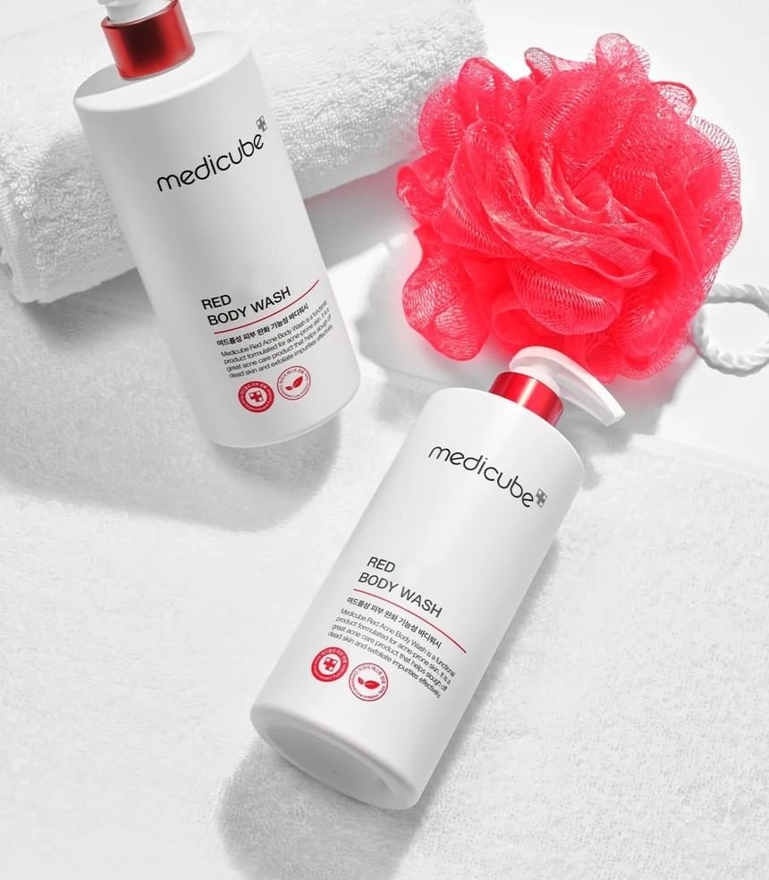 Medicube Red Acne Body Wash | Gel douche anti-acné corps prix Algérie