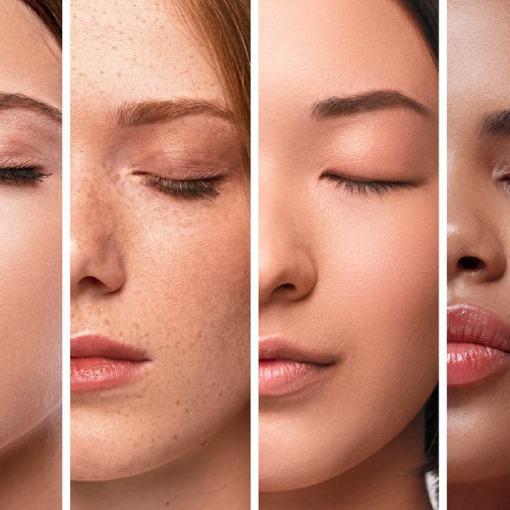 منتجات مناسبة لجميع أنواع البشرة