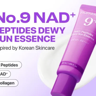 Numbuzin - No.9 NAD Peptides Dewy Sun Essence prix Algérie