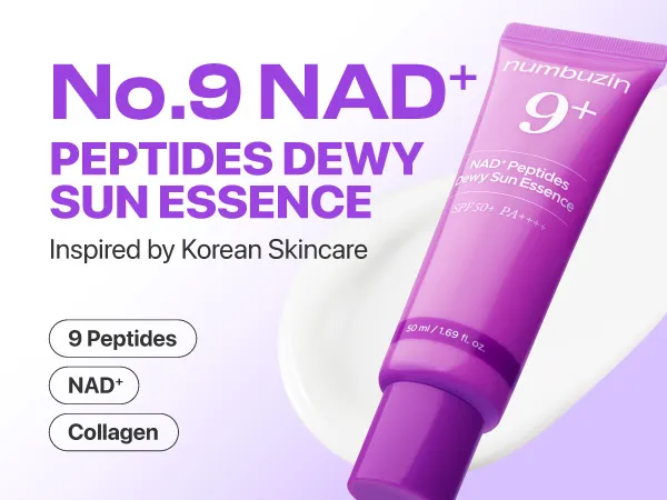 Numbuzin - No.9 NAD Peptides Dewy Sun Essence prix Algérie