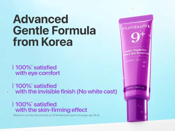 Numbuzin - No.9 NAD Peptides Dewy Sun Essence prix Algérie