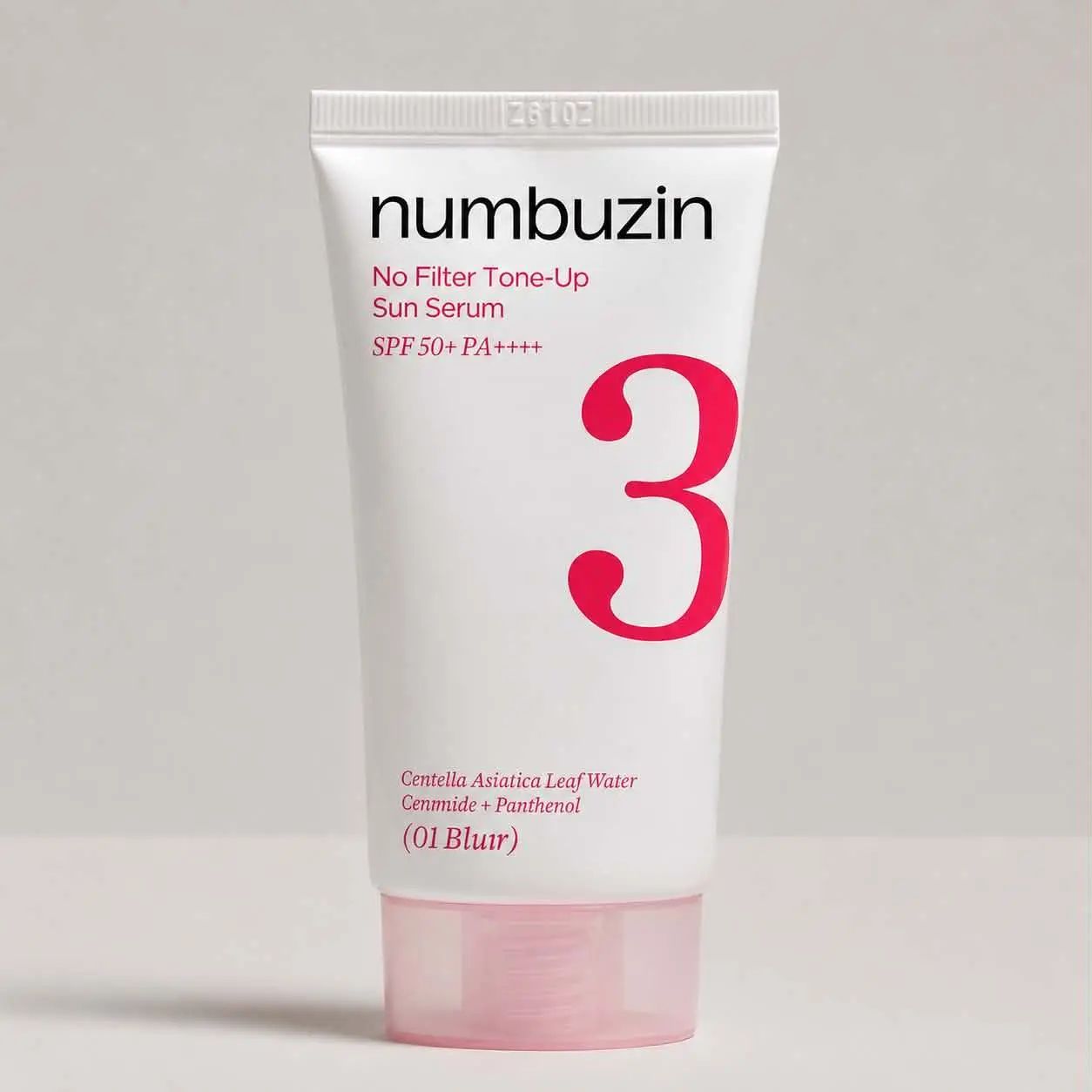 Numbuzin - No.3 No Filter Tone-Up Sun Serum #01 Blur | سيروم واقي شمس