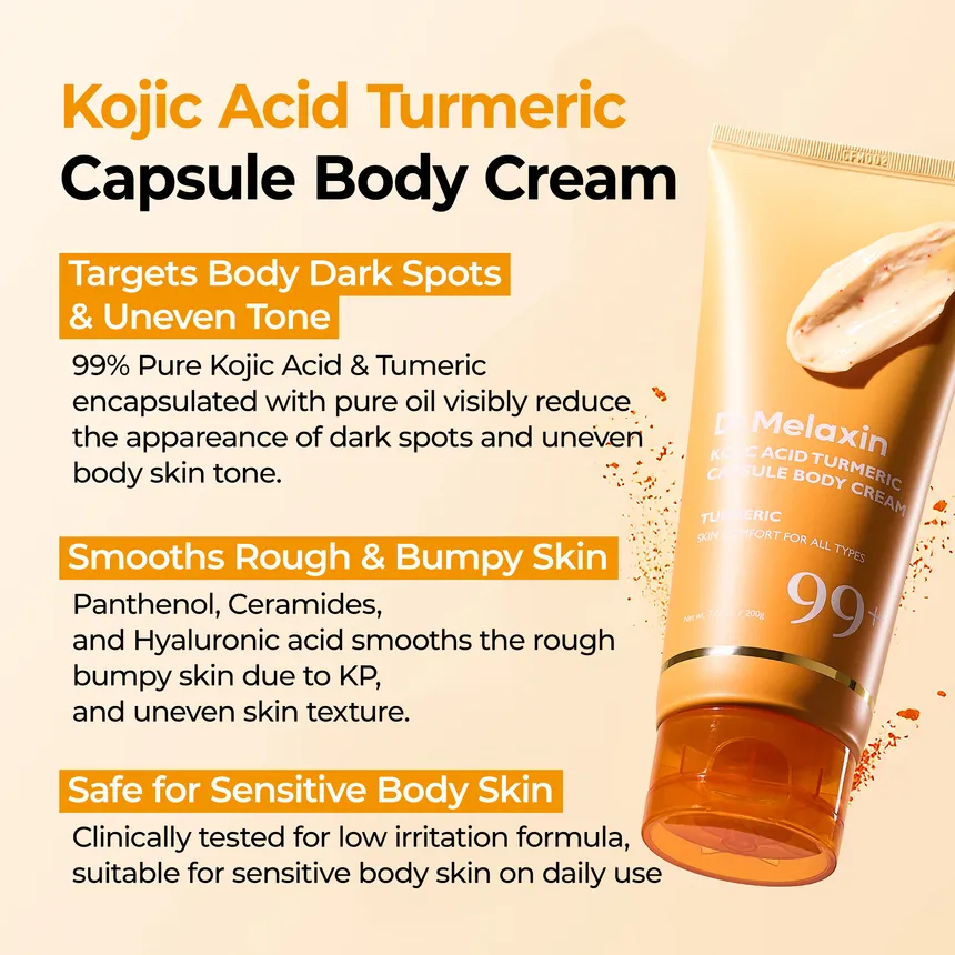 Dr.Melaxin-Kojic-Acid-Turmeric-Capsule-Body-Cream-200g-Prix-Algerie-KBPstore