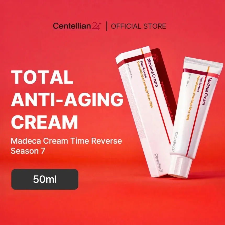 Centellian24 - Madeca Cream Time Reverse 50ml | كريم مضاد لعلامات التقدم في العمر لترطيب وشد وإشراقة البشرة - الصورة 2