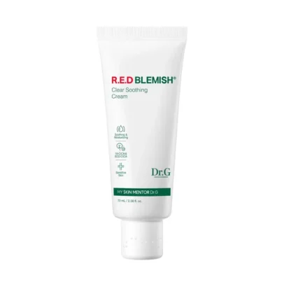 Dr.G RED BLEMISH CLEAR SOOTHING CREAM 70ml (TUBE) KBPstore Prix Algérie
